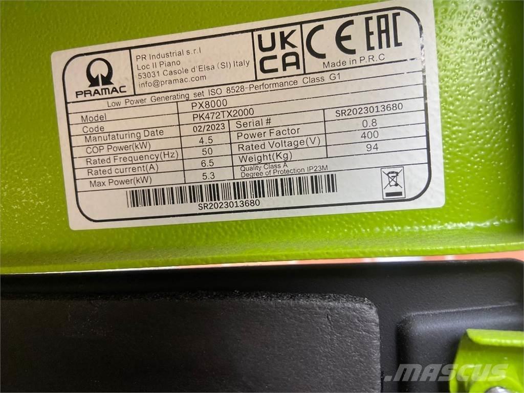 Pramac PX 8000 Altri generatori