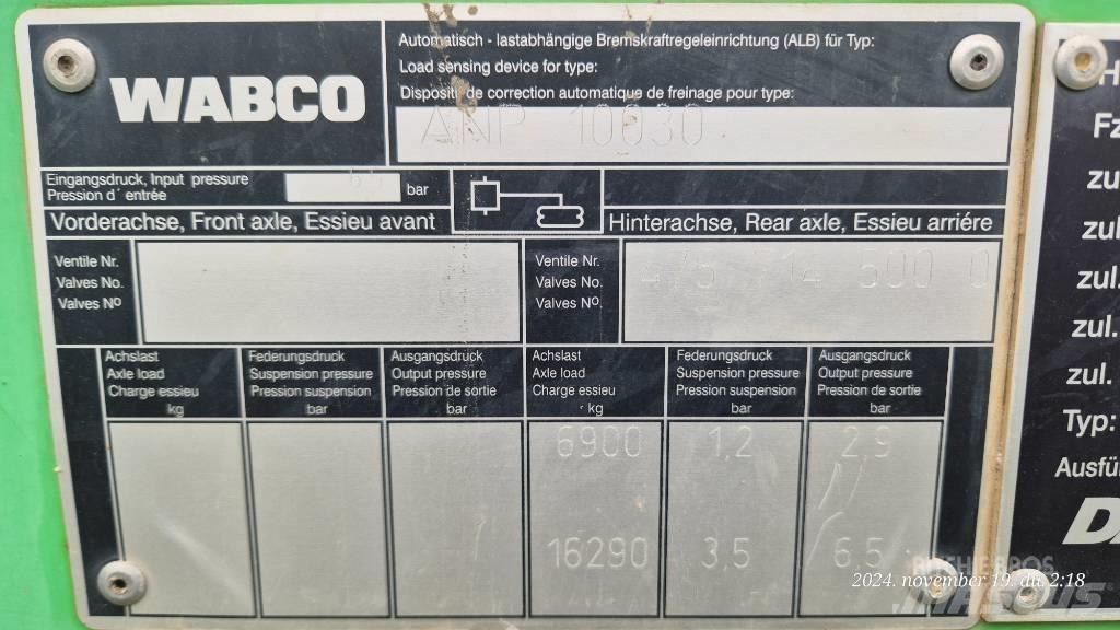 Dammann Anp 10030 Irroratrici trainate