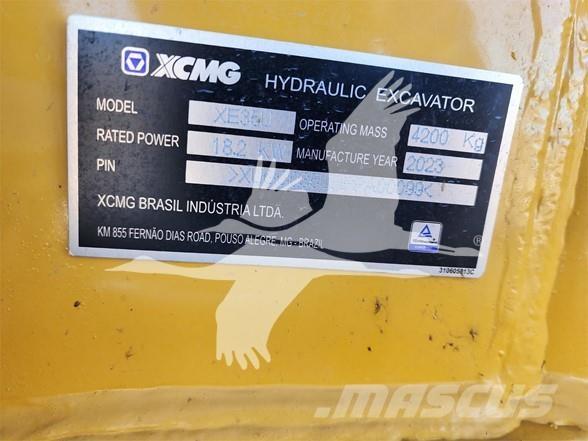 XCMG XE35U Miniescavatori