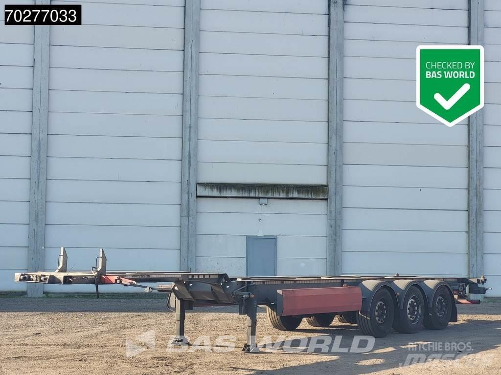 Van Hool 3 axles Semirimorchi portacontainer