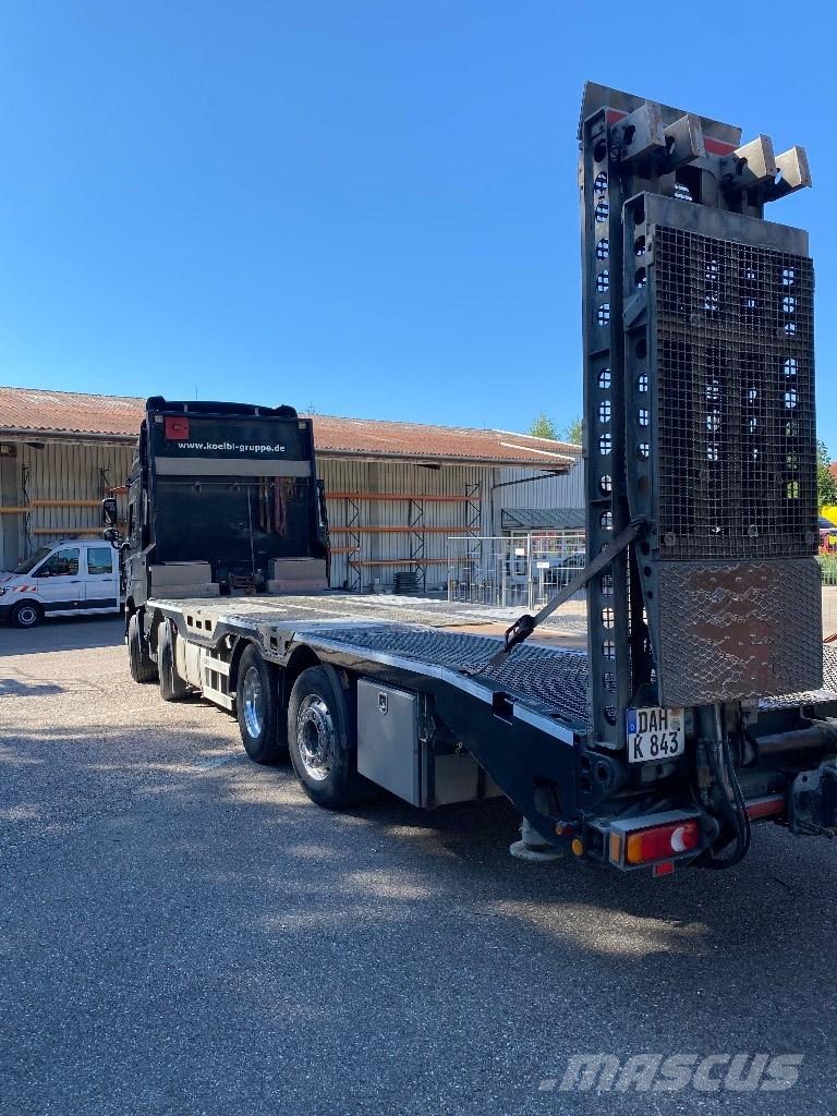 DAF CF 510 Autocarro pianale / argano
