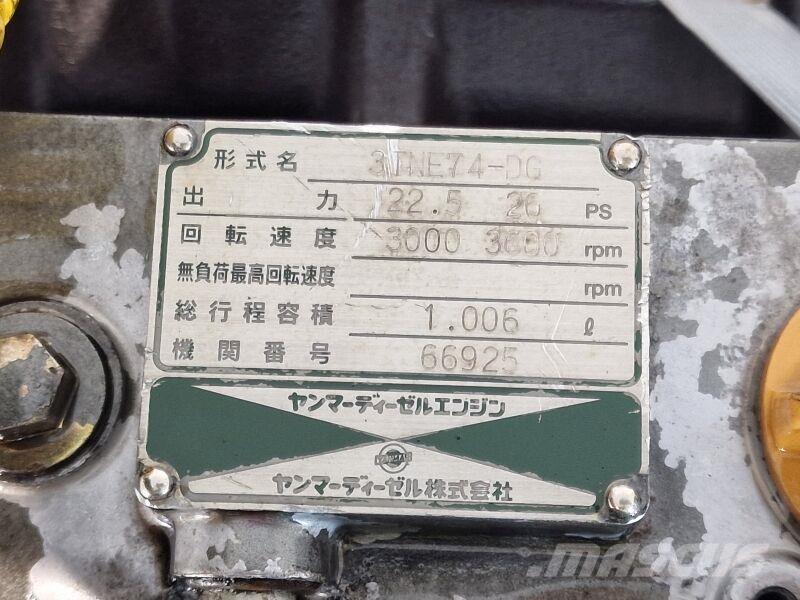 Yanmar 3TNE74-DG Motori