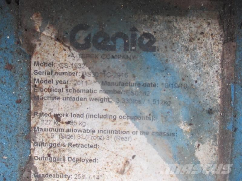 Genie GS 1932 Piattaforme a pantografo