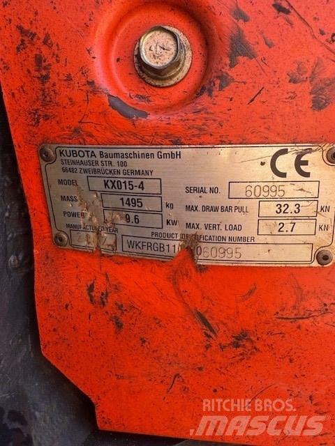 Kubota KX 015-4 Miniescavatori