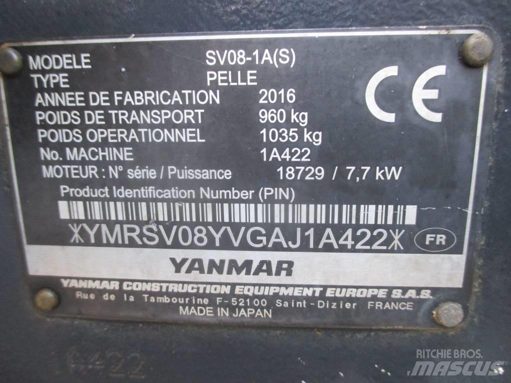 Yanmar SV 08-1 A Miniescavatori