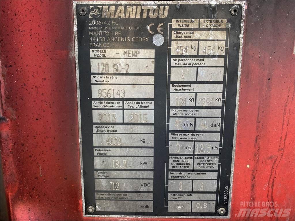 Manitou 120SC Piattaforme a pantografo