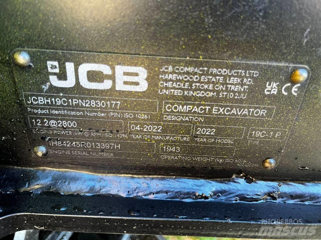 JCB 19 C-1 Miniescavatori
