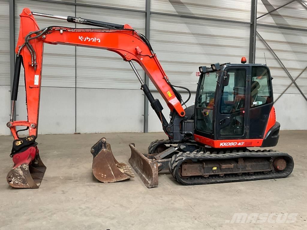 Kubota KX 080-4 A Escavatori medi 7t - 12t