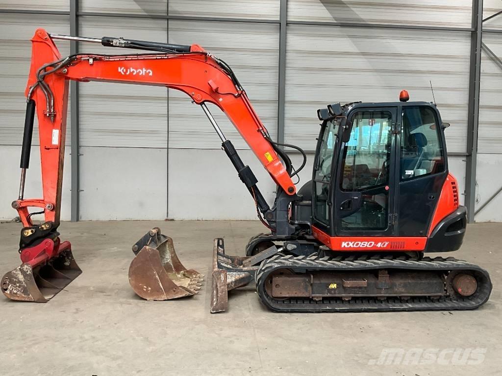 Kubota KX 080-4 A Escavatori medi 7t - 12t