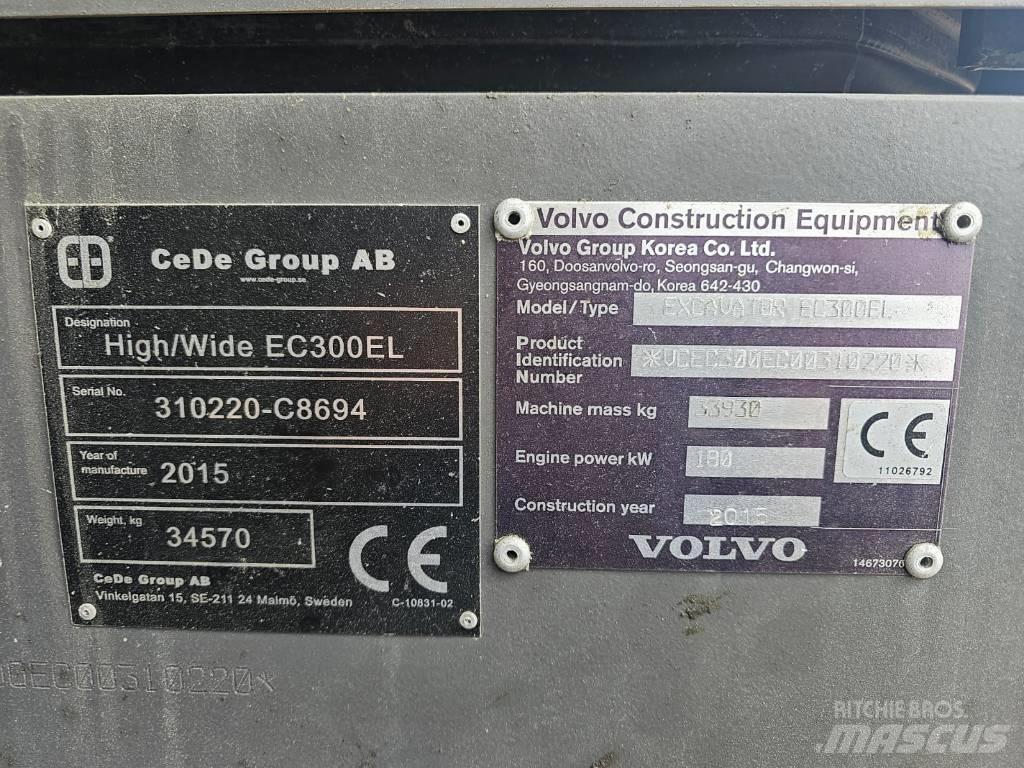 Volvo EC 300 EL Escavatori cingolati
