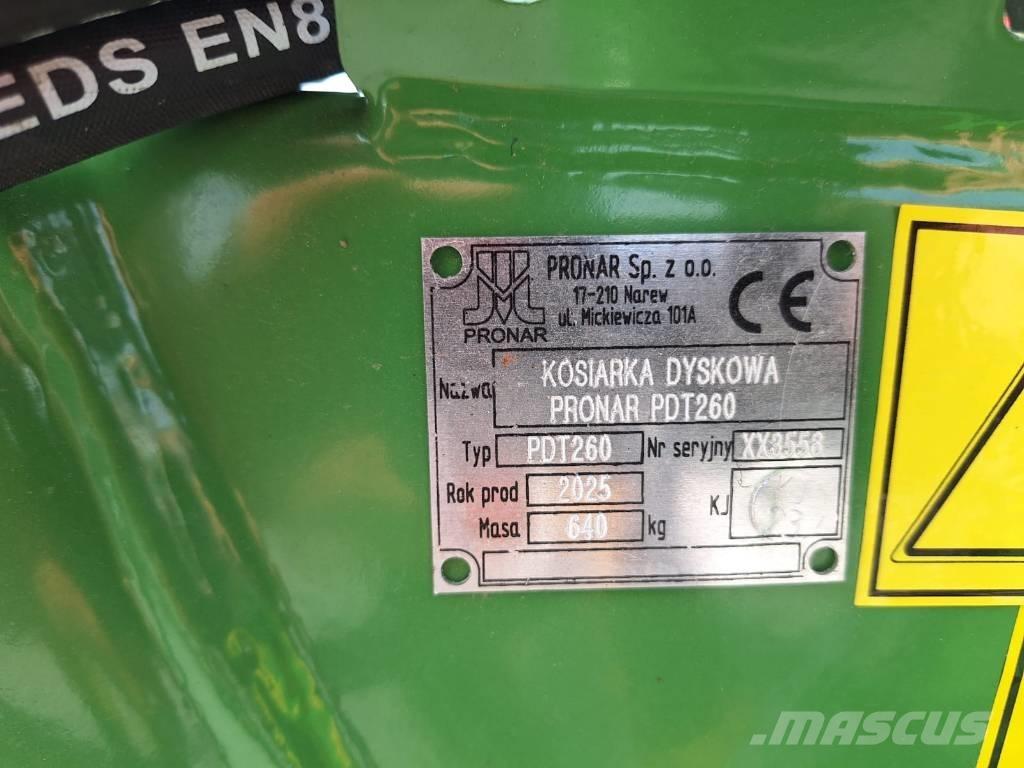 Pronar PDT 260 Falciatrici