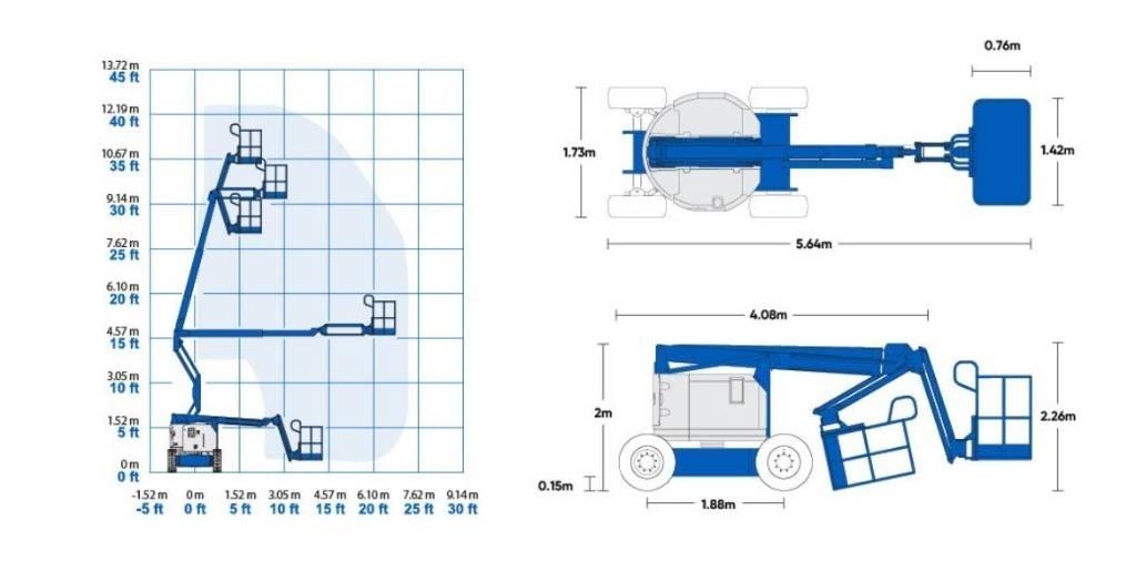 Genie Z 34/22 RT J Piattaforme a braccio articolato