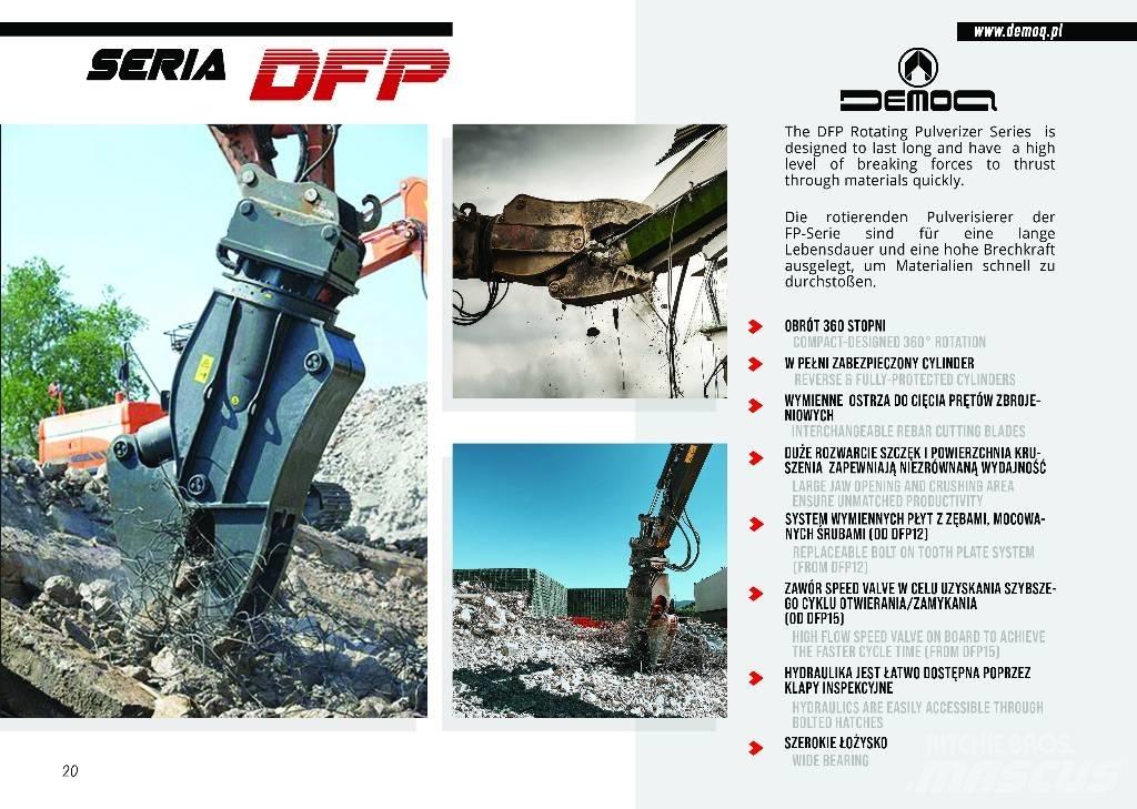  DEMOQ DFP24 Frantumatori da cantiere