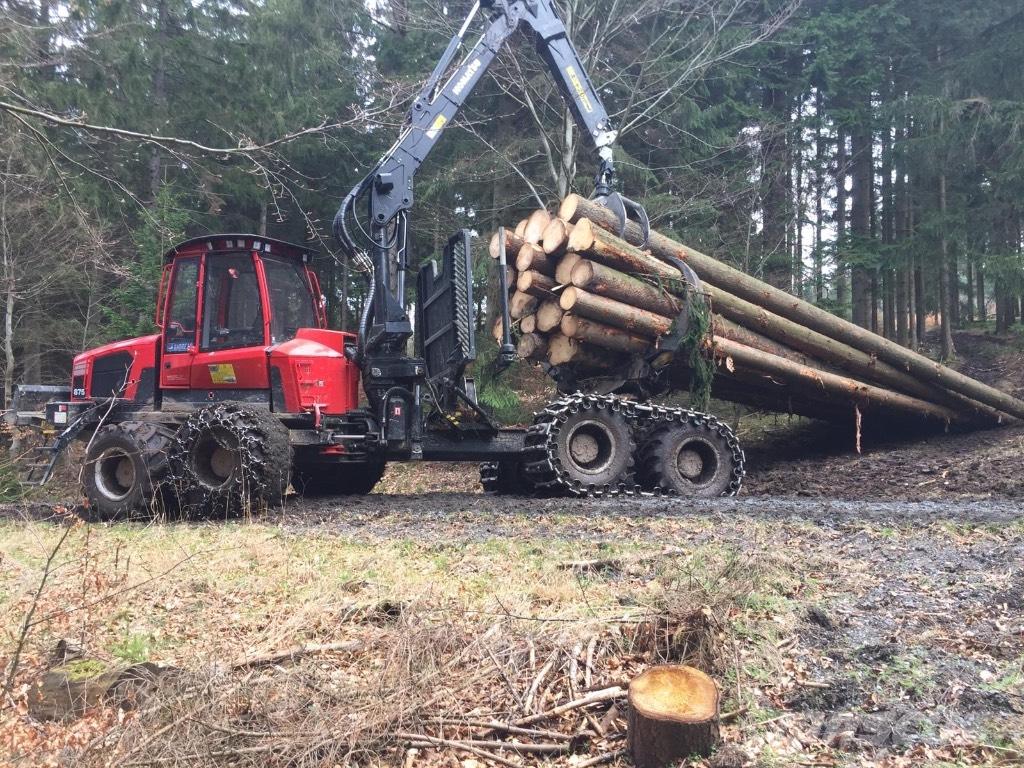 Komatsu 875 Forwarder