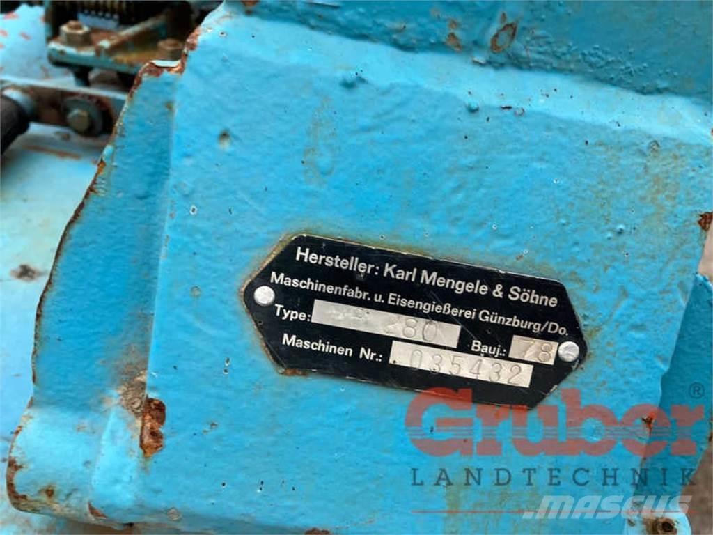 Mengele MB 280 Trince semoventi