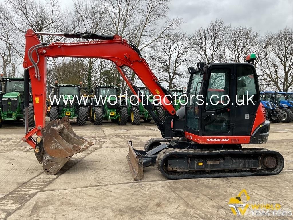 Kubota KX 080-4 Escavatori medi 7t - 12t