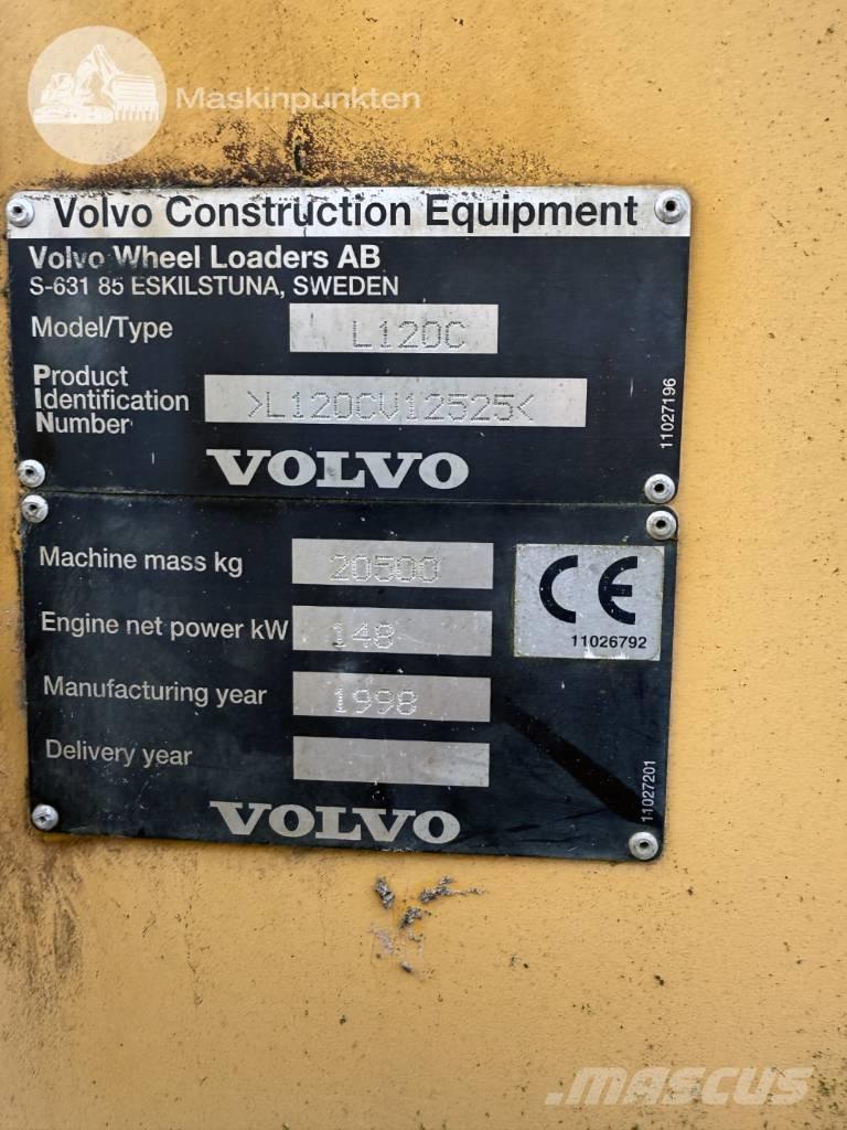 Volvo L 120 C Pale gommate