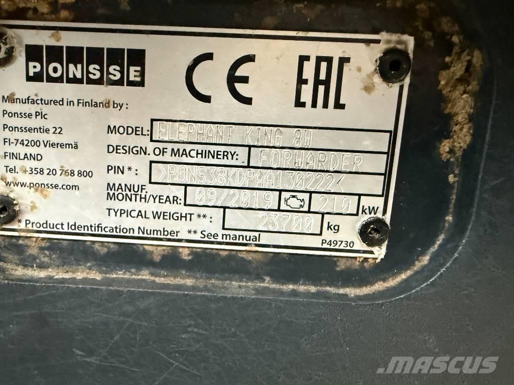 Ponsse Elephant King Forwarder