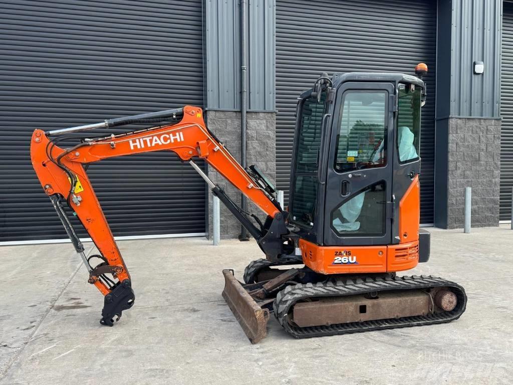Hitachi ZX 26 U-6 cr Miniescavatori