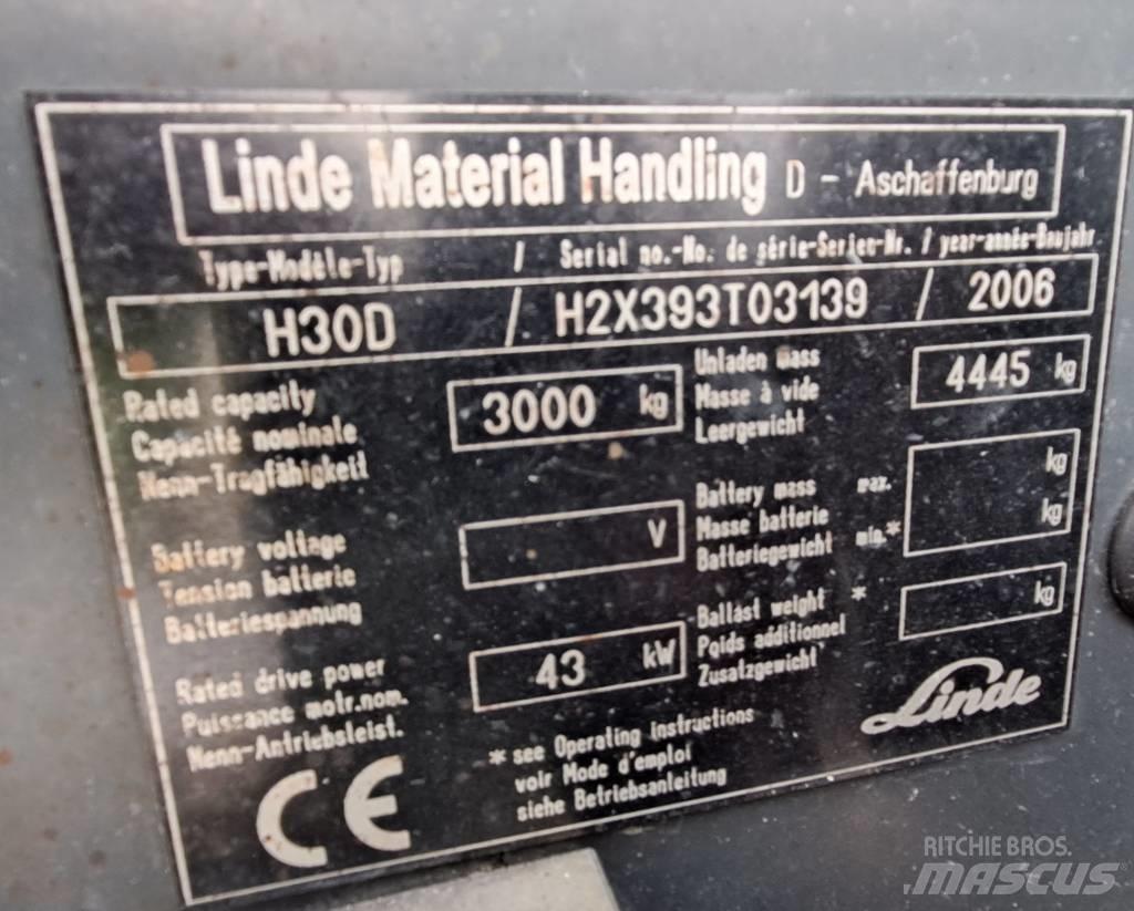 Linde H 30 D Carrelli elevatori diesel