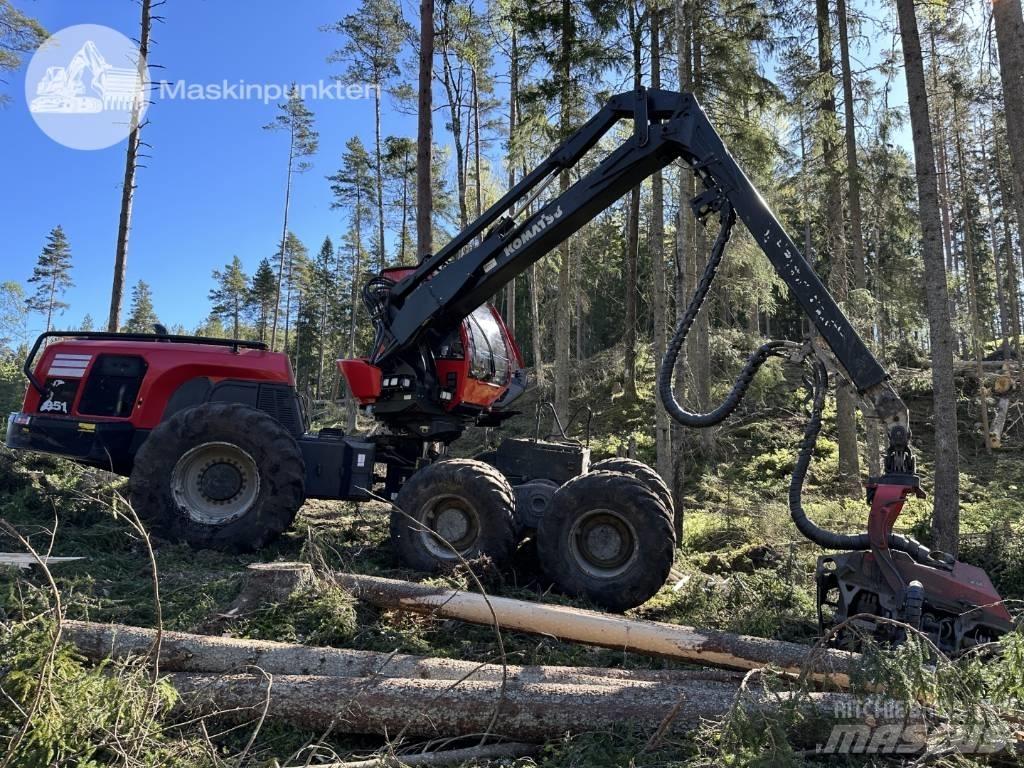 Komatsu 951 Abbattitrici, Disboscatrici