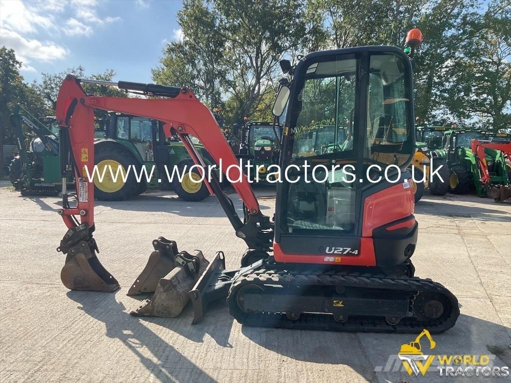 Kubota U 27-4 Miniescavatori