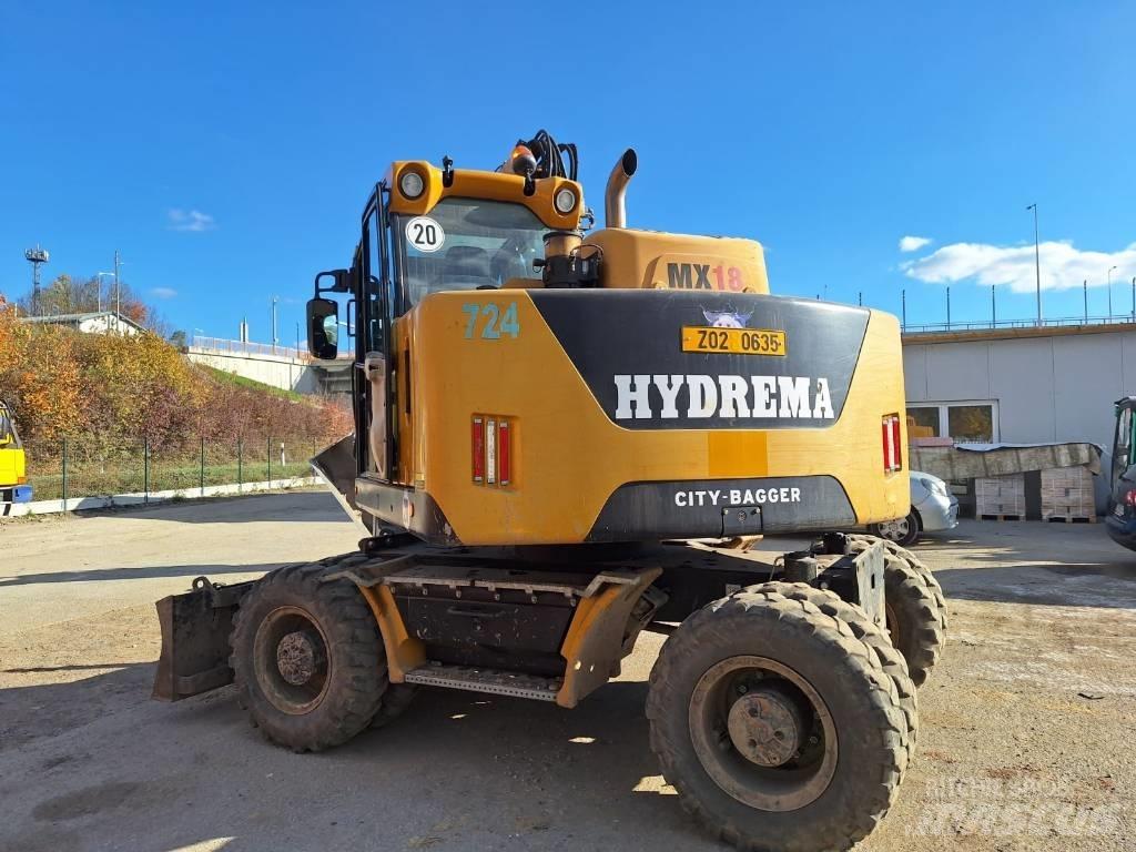 Hydrema MX 18 Escavatori gommati