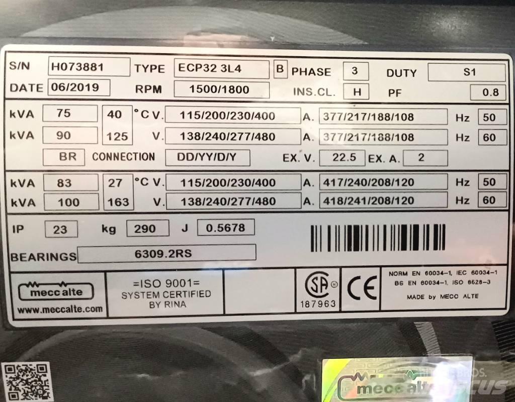 EPW 002 50kW Generatori a gas