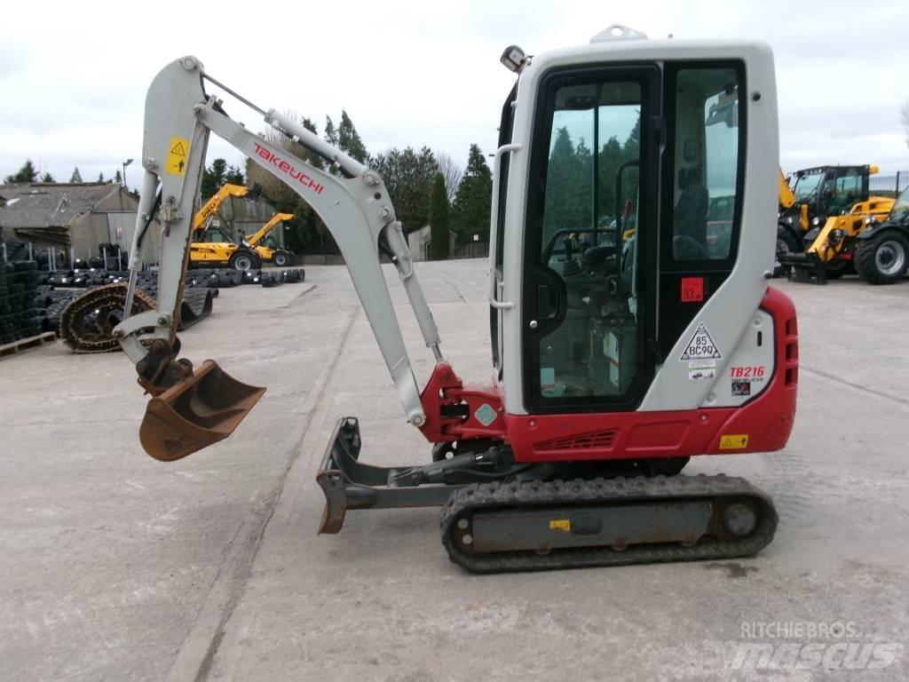 Takeuchi TB 216 Miniescavatori