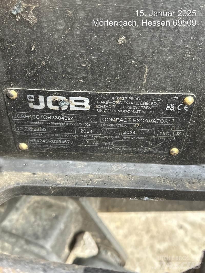 JCB 19C-1 Miniescavatori
