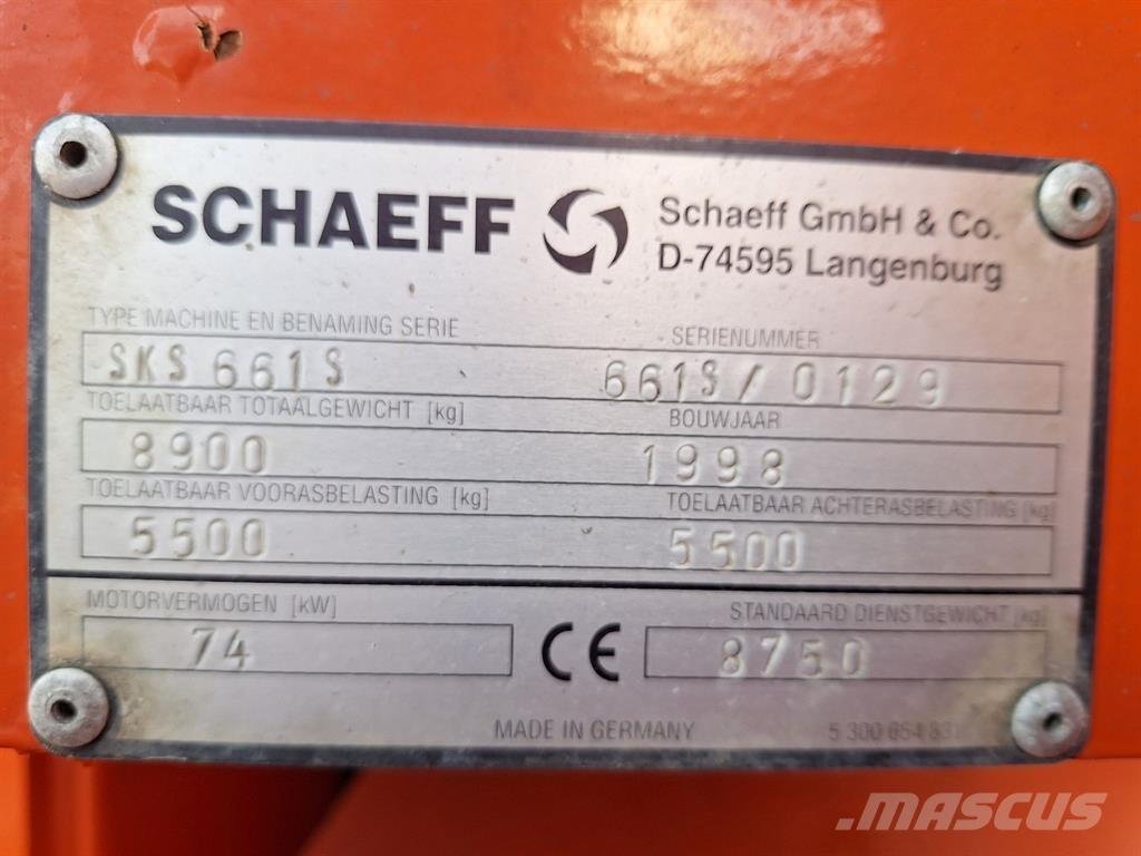 Schaeff SKS 661 Pale gommate