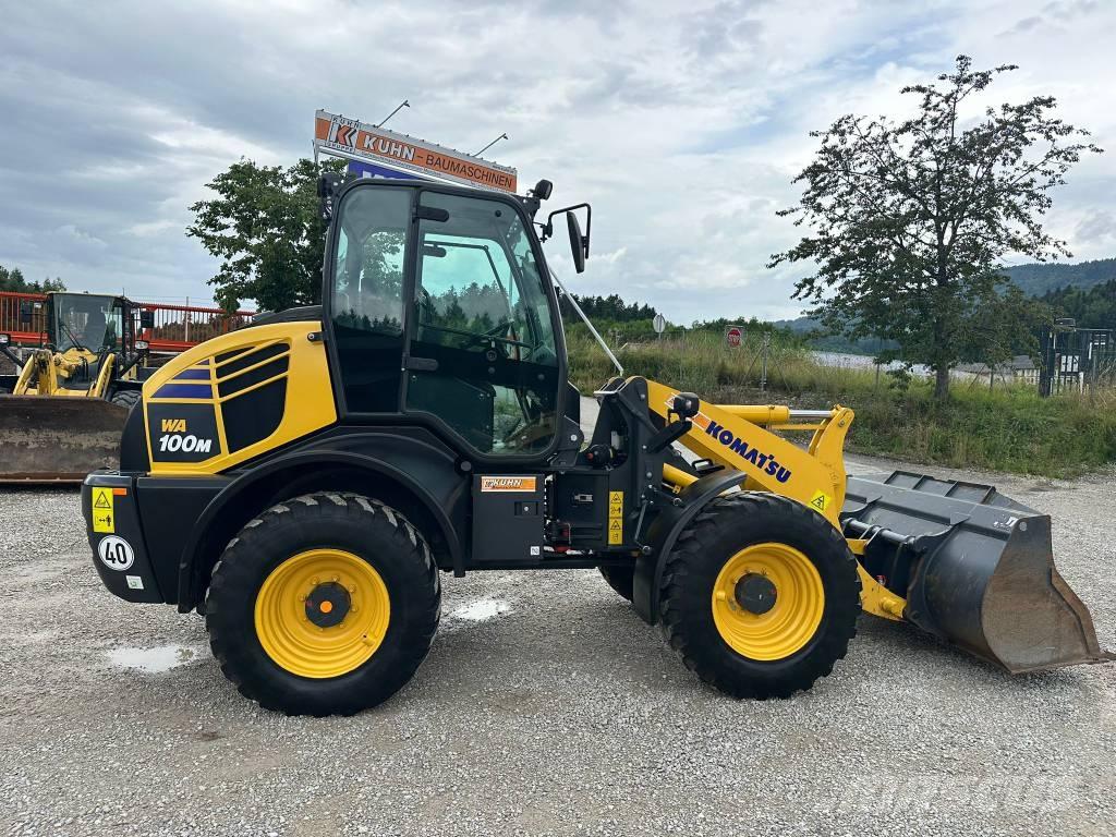Komatsu WA 100 Pale gommate