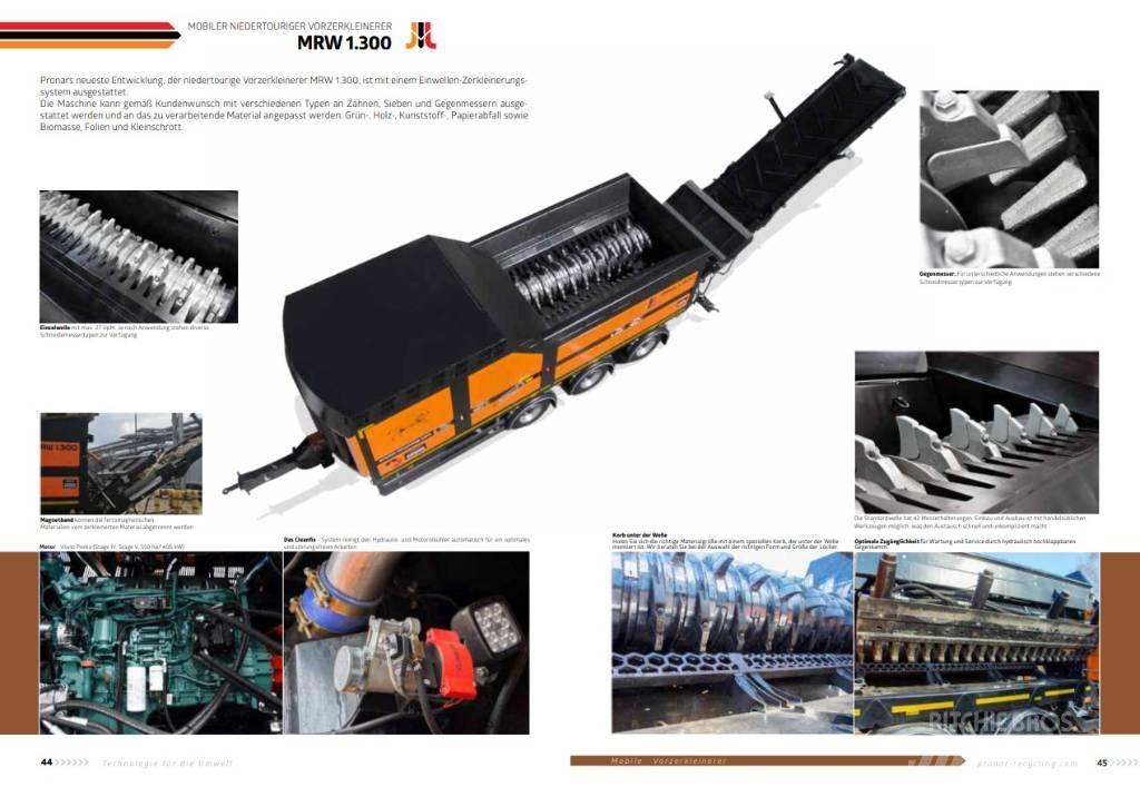 Pronar MRW 1300G Trituratori di rifiuti