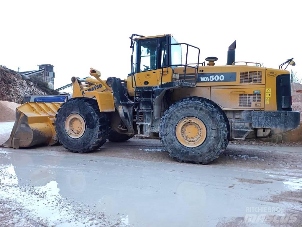 Komatsu WA500-6 Pale gommate