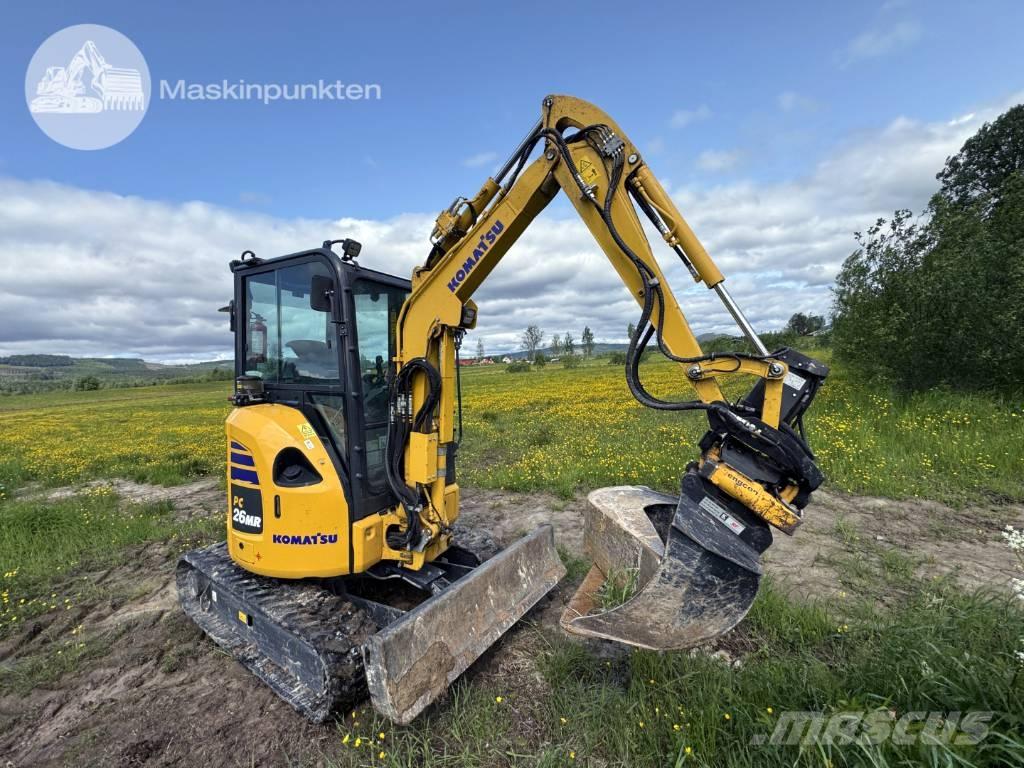 Komatsu PC 26 MR Miniescavatori