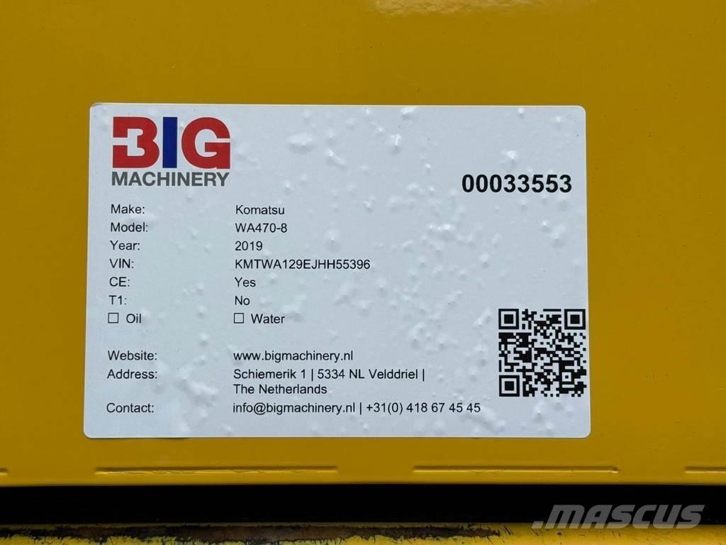 Komatsu WA470-8 Pale gommate