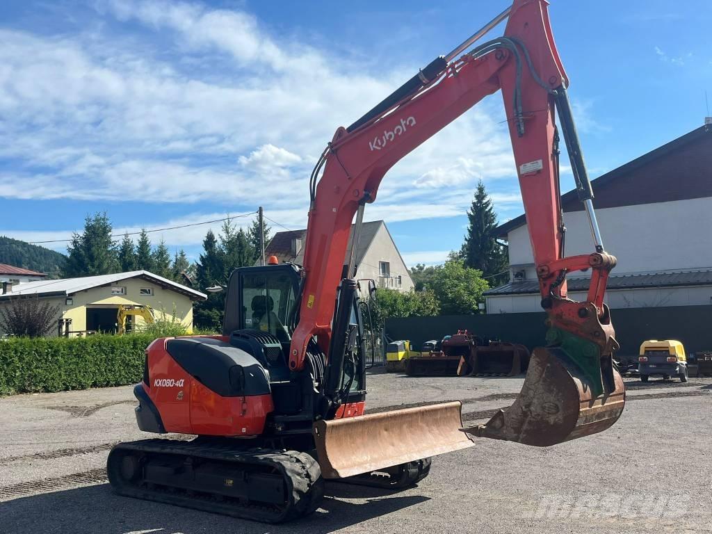 Kubota KX080 Escavatori medi 7t - 12t