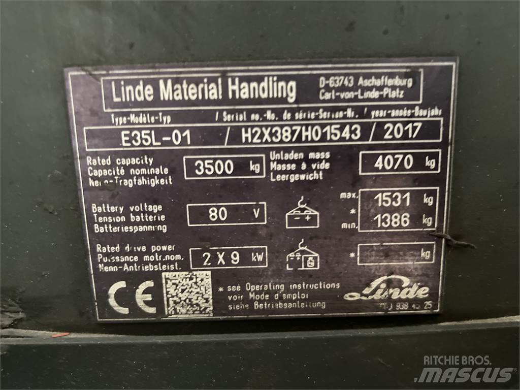 Linde E35L-01 Carrelli elevatori elettrici
