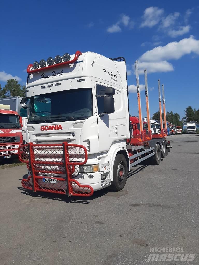 Scania R 560 Camion trasporto legname