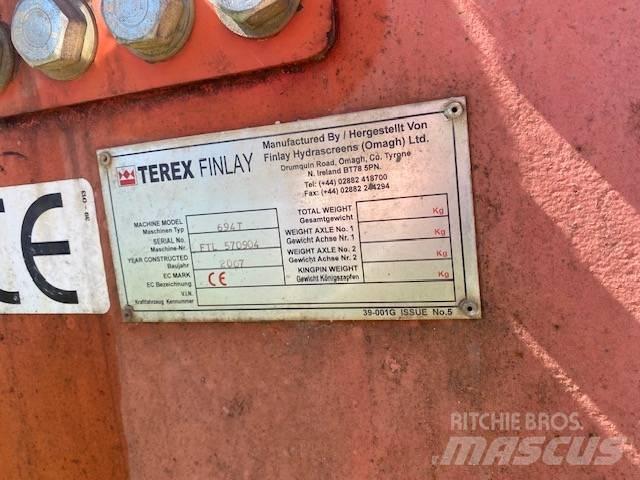 Terex Finlay 694T Vagli mobili