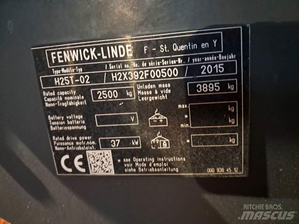 Linde H25T-02 Carrelli elevatori GPL