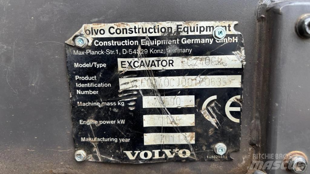 Volvo EC 240 C L Escavatori cingolati