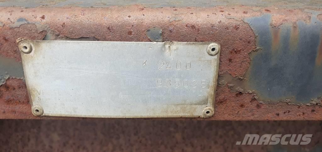 Vreten K2400 Lame spazzaneve e aratri
