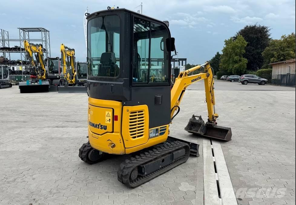Komatsu PC 16 R-3HS Escavatori cingolati