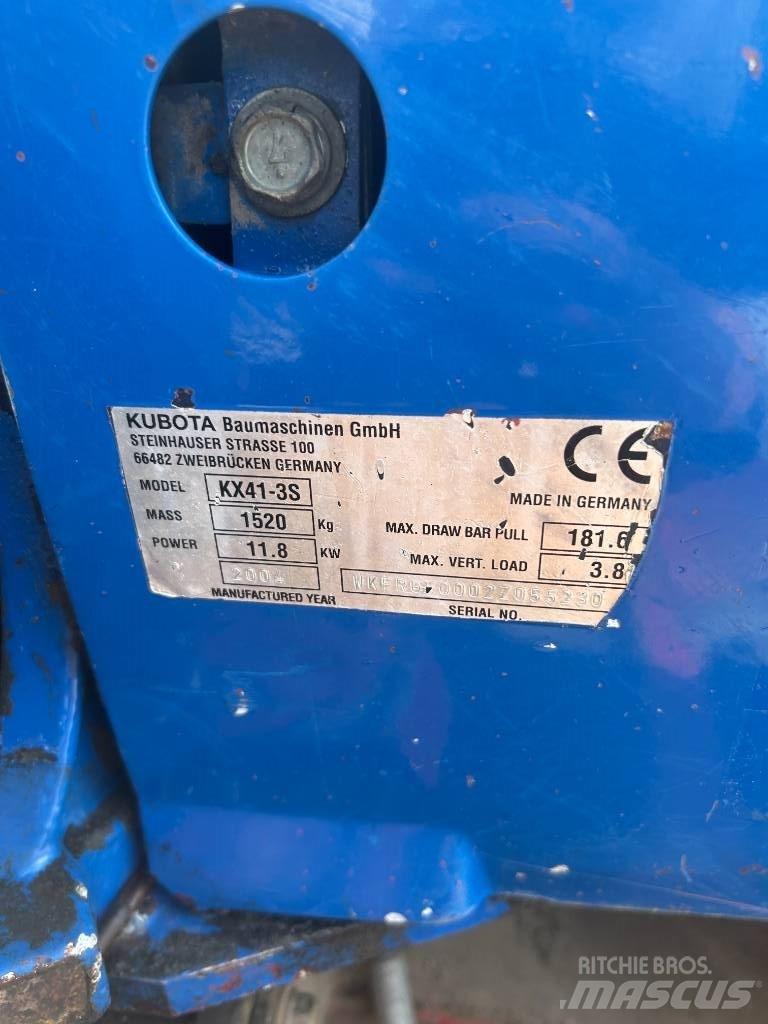 Kubota KX 41-3 S Miniescavatori