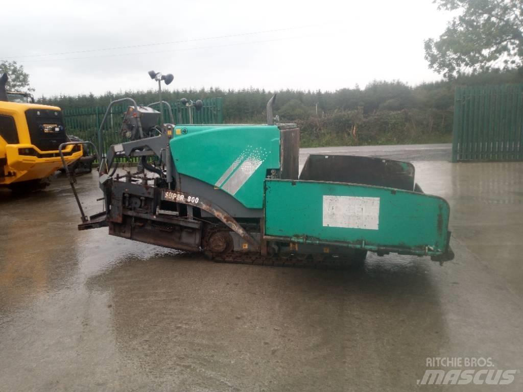 Vögele S800 Finitrici