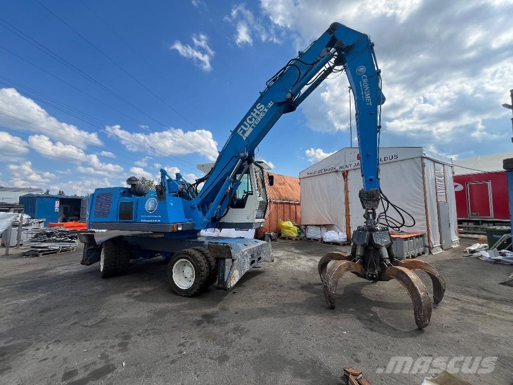 Fuchs MHL 320 Movimentazione rifiuti