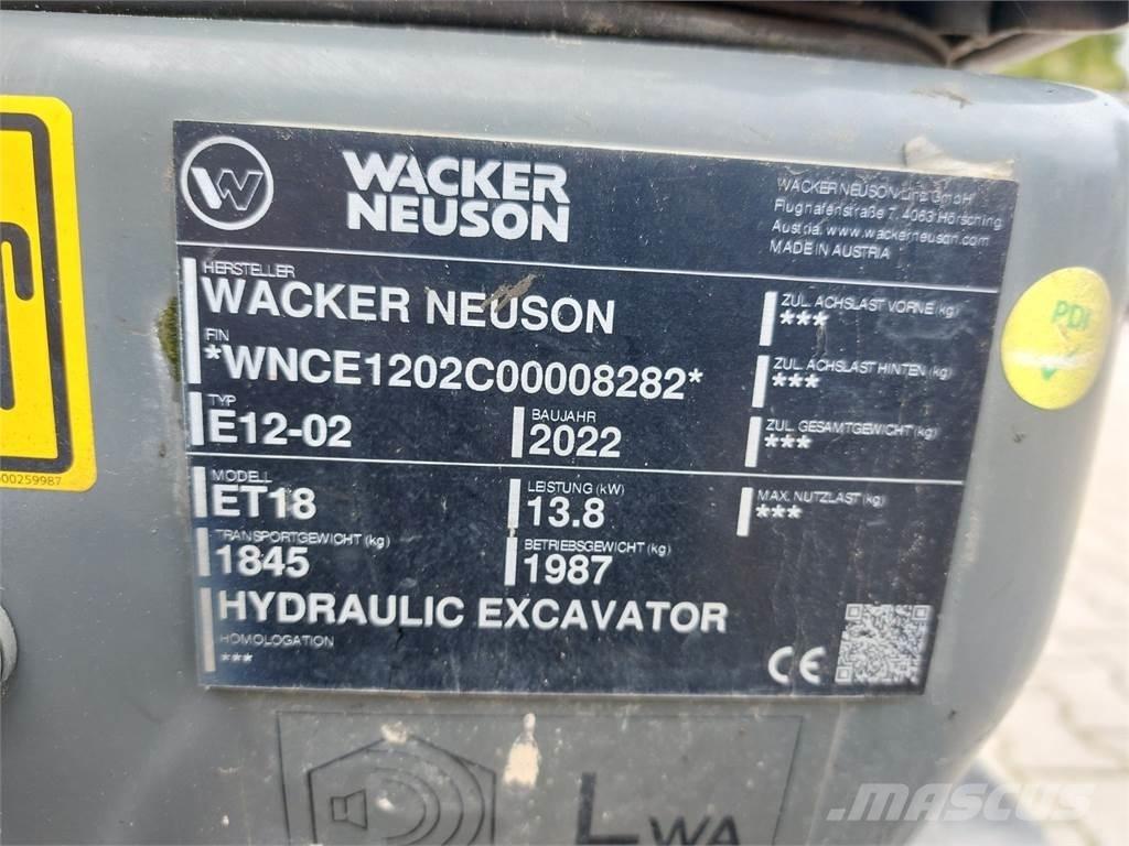 Wacker Neuson ET18 Escavatori cingolati