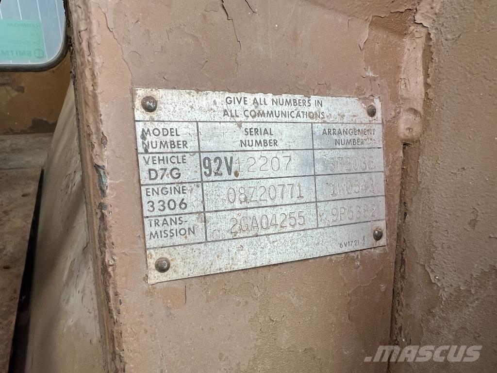 CAT D7G Motorgraders