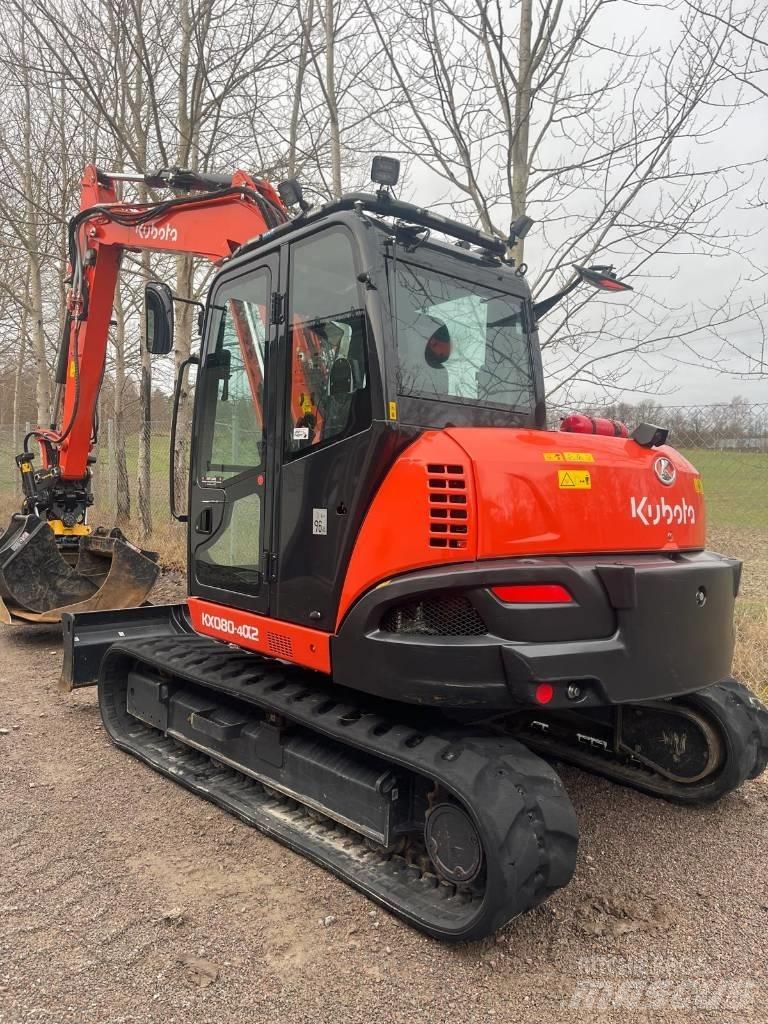 Kubota KX 080-4 Escavatori medi 7t - 12t